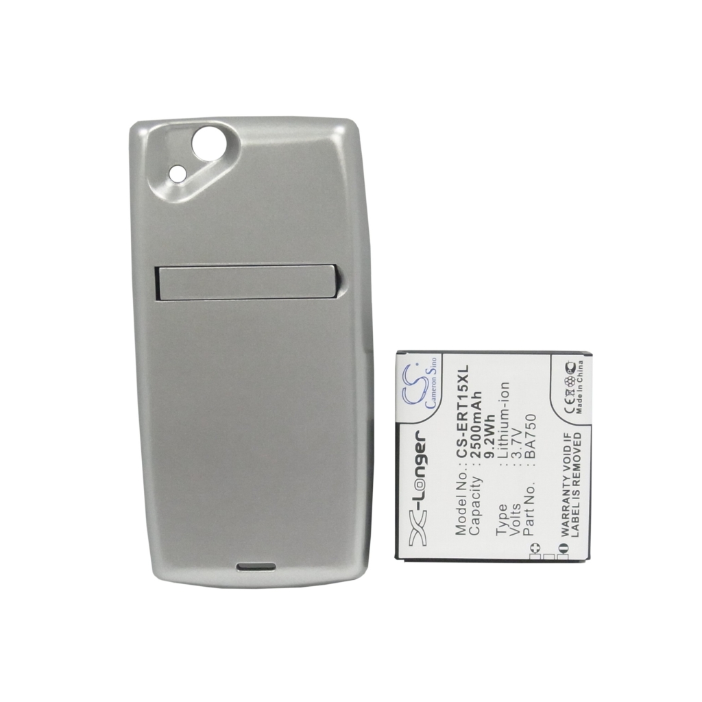 Yhteensopiva akun vaihto Sony Ericsson BA750
