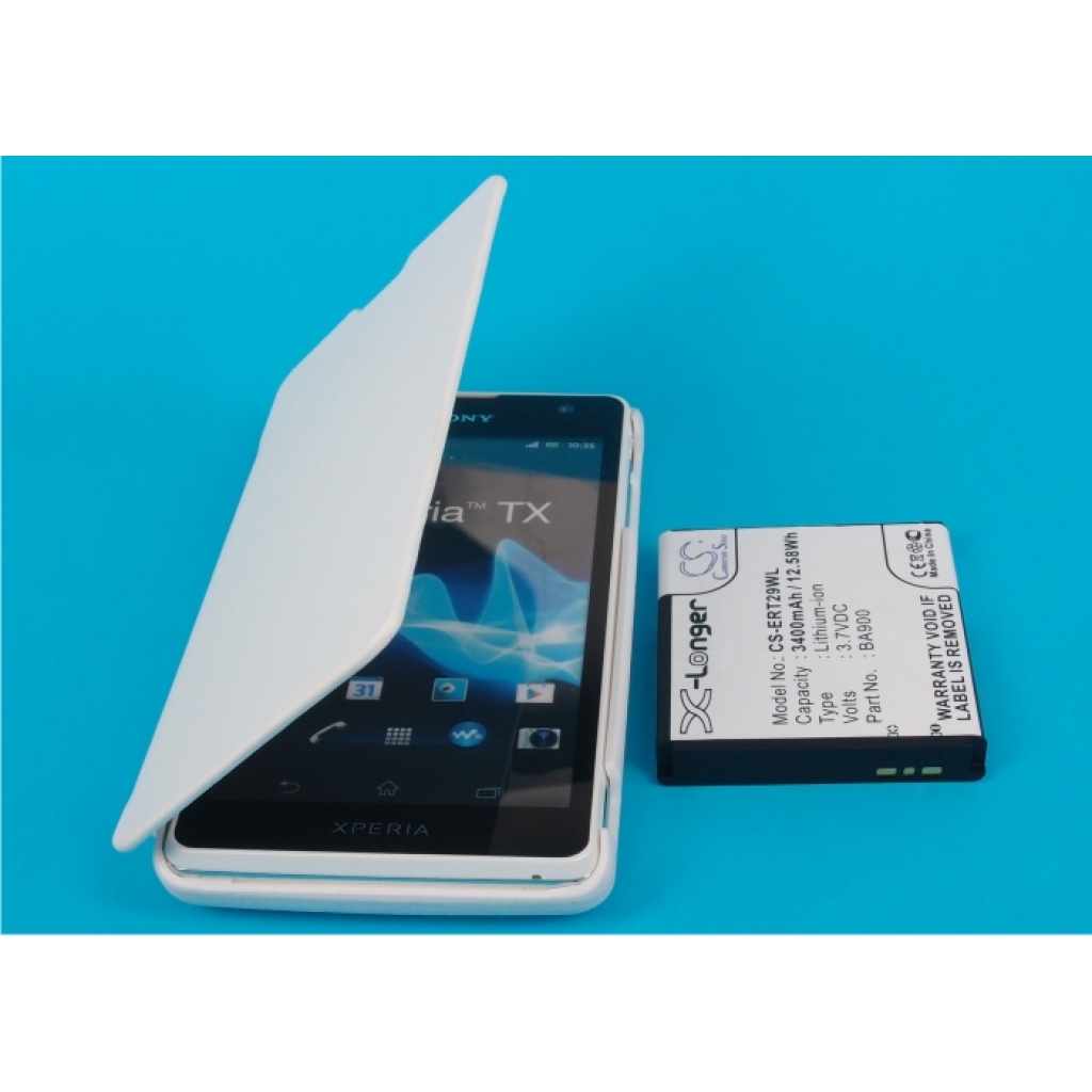 Yhteensopiva akun vaihto Sony Ericsson BA900