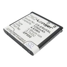 Compatible battery replacement for Sony Ericsson EP500