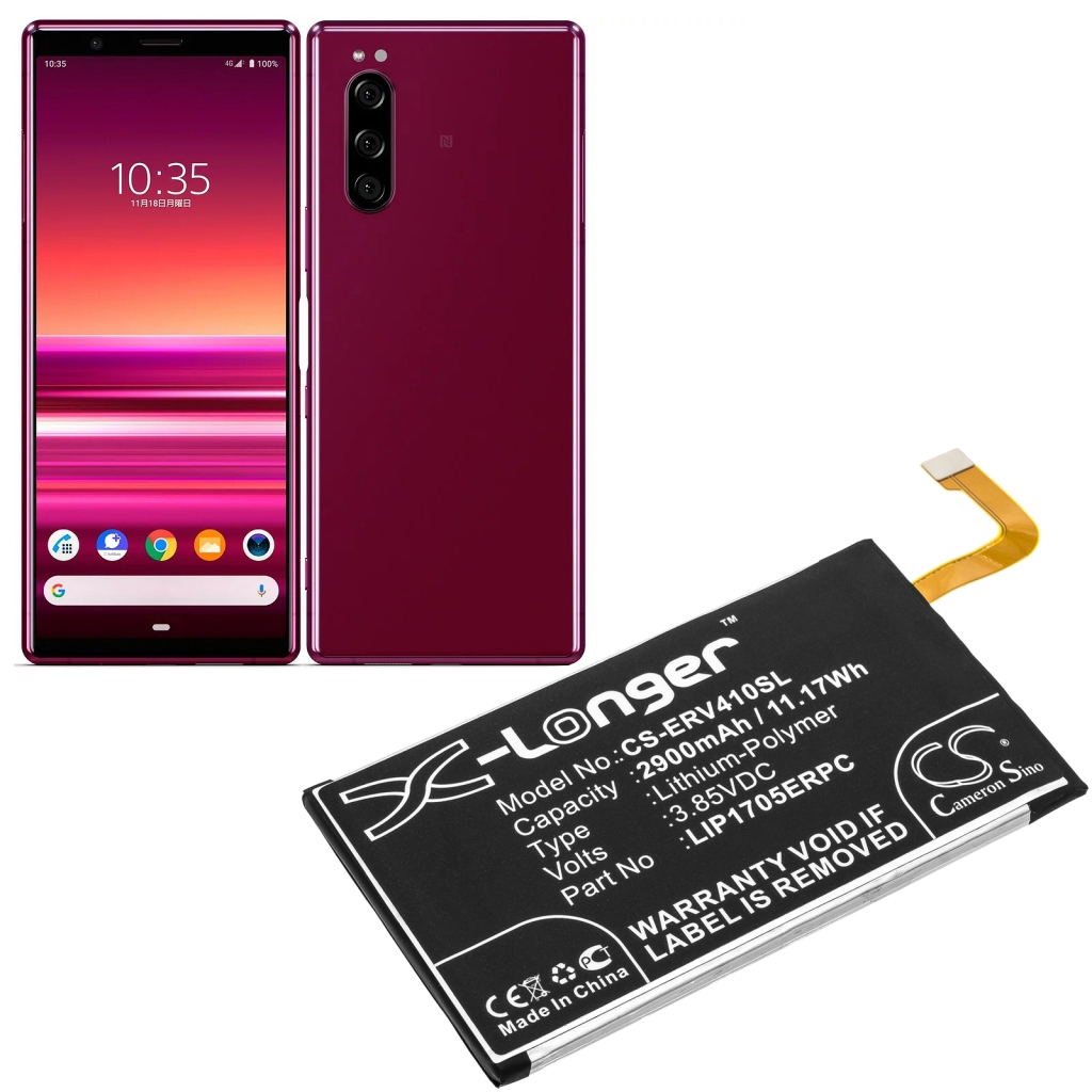 Yhteensopiva akun vaihto Sony LIP1705ERPC