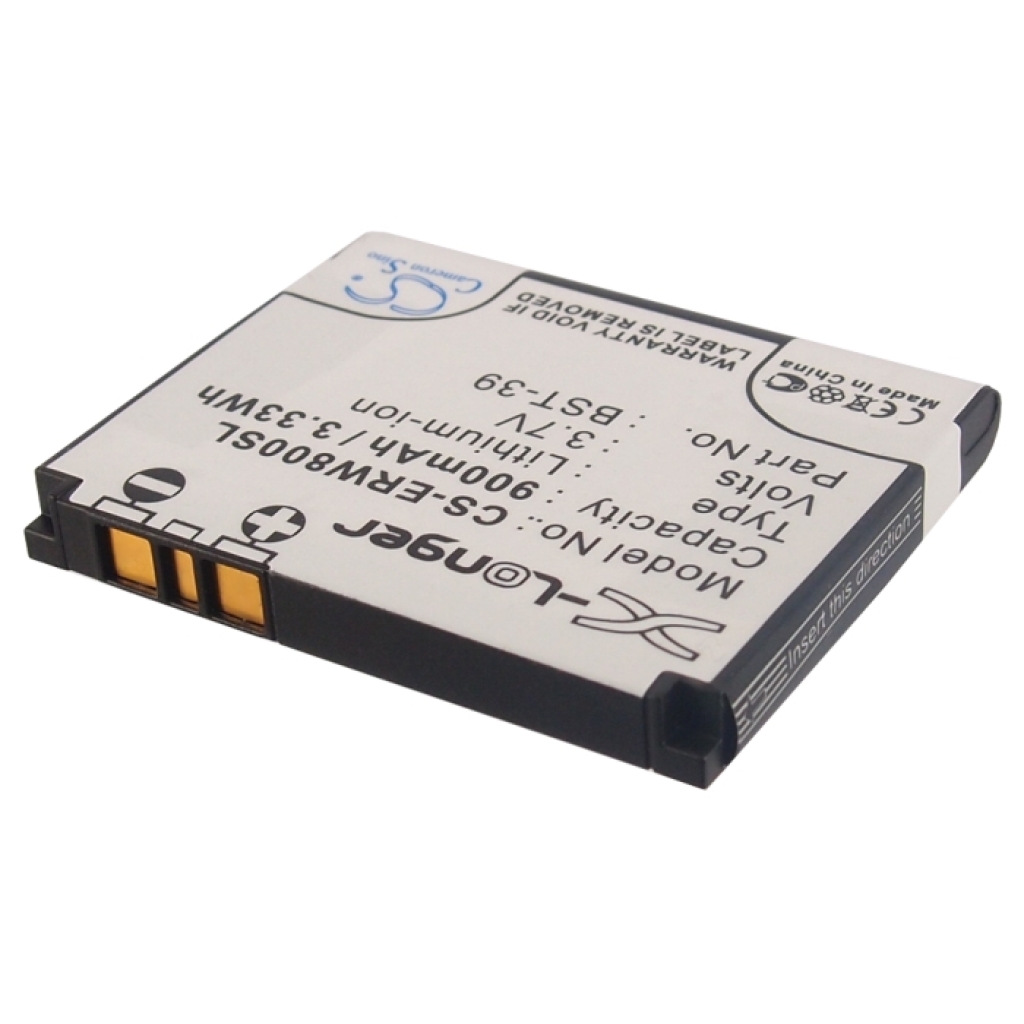 Akku yhteensopiva Sony Ericsson CS-ERW800SL