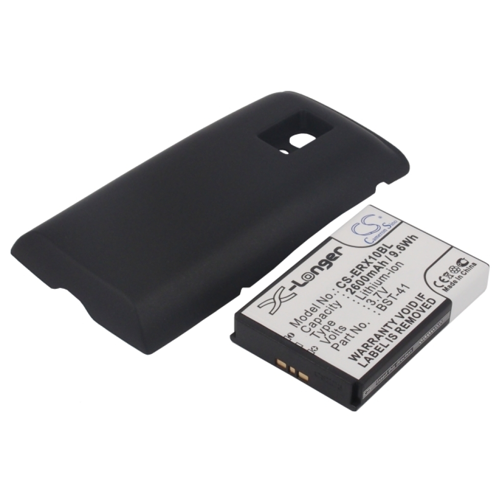 Yhteensopiva akun vaihto Sony Ericsson BST-41,SO04
