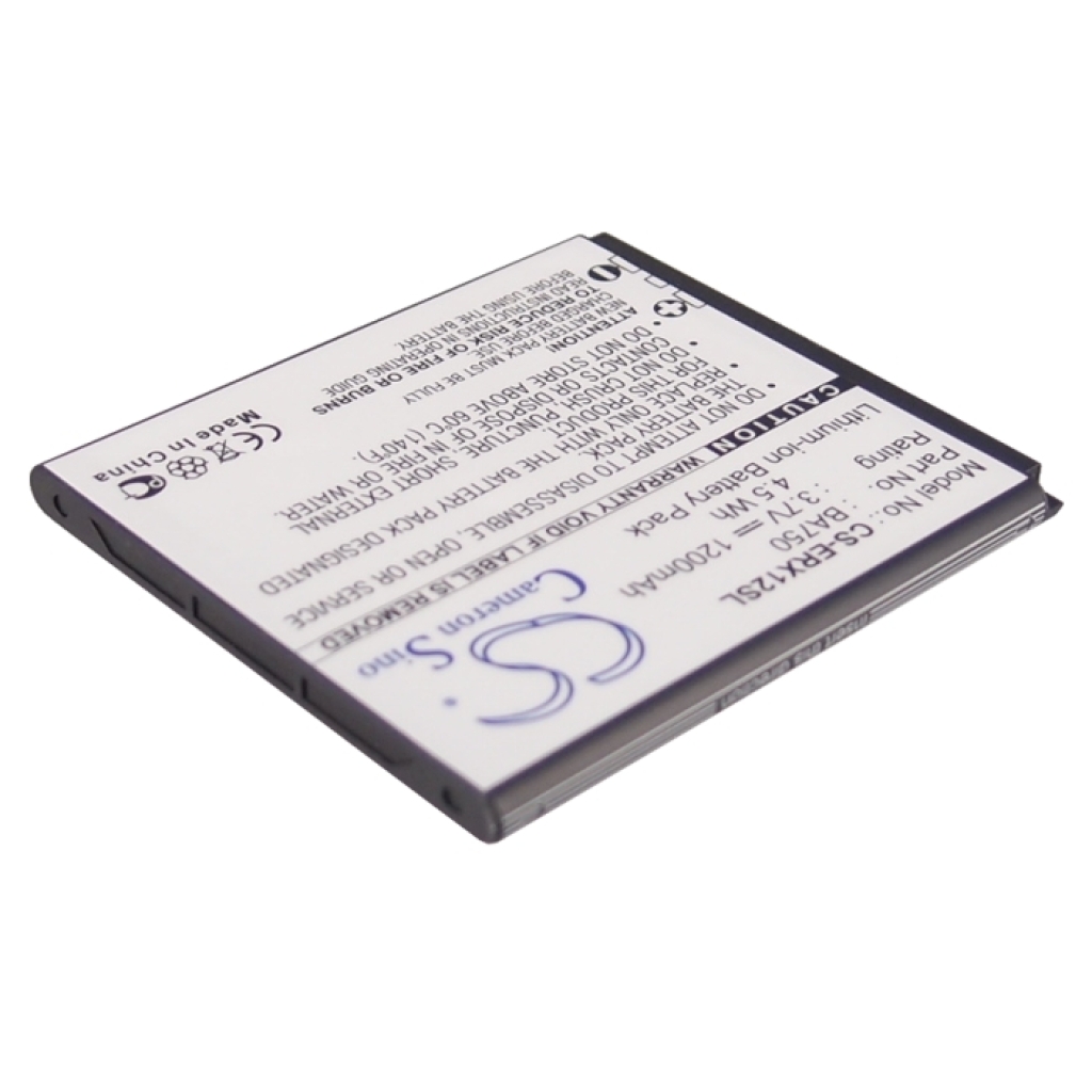 Yhteensopiva akun vaihto Sony Ericsson BA750