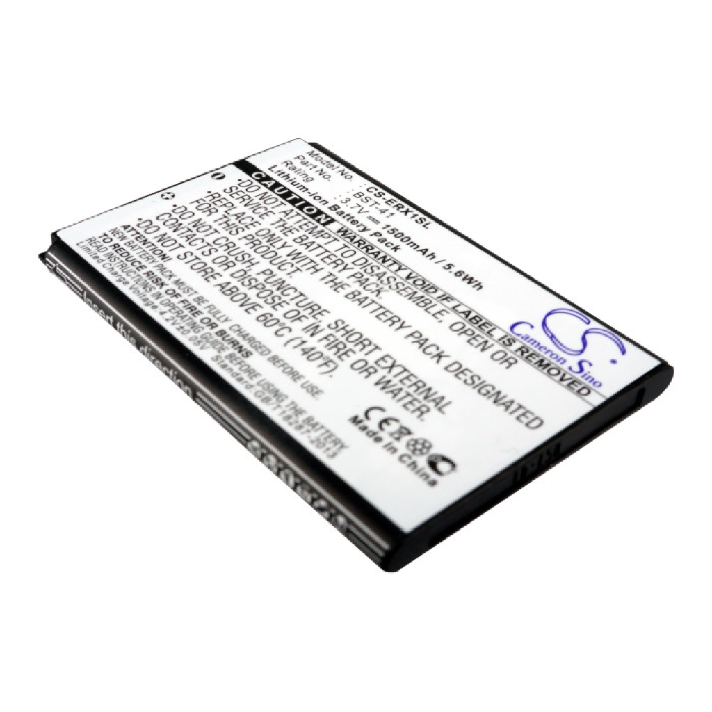 Yhteensopiva akun vaihto Sony Ericsson BST-41,SO04