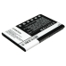 Cameron Sino CS-ERX1XL back side of flat battery with CAUTION warnings
