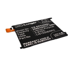 Yhteensopiva akun vaihto Sony Ericsson 1270-8451.2,1ICP3/82/95,LIS1520ERPC