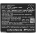 Yhteensopiva akun vaihto Eartec LX600LI