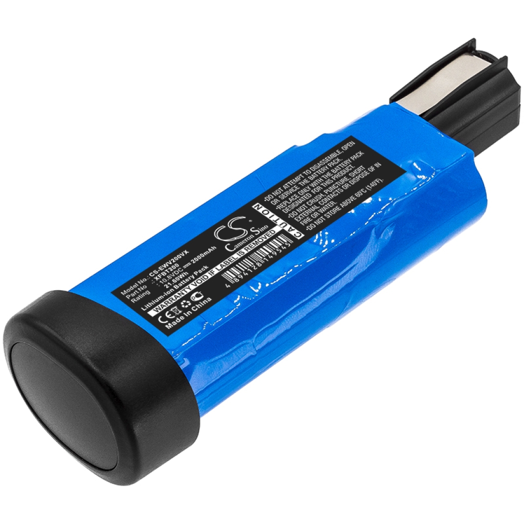 Yhteensopiva akun vaihto Shark XFBT200,XFBT200EU,XFBT200J