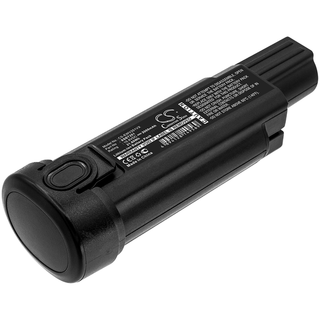 Yhteensopiva akun vaihto Shark XSBT251,XSBT251EU