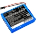 Yhteensopiva akun vaihto Extech BATT-74V,PL707080