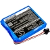 Yhteensopiva akun vaihto Extech BATT-74V,PL707080