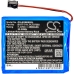 Yhteensopiva akun vaihto Extech BATT-74V,PL707080