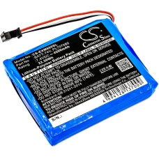 Yhteensopiva akun vaihto Extech BATT-74V,PL707080