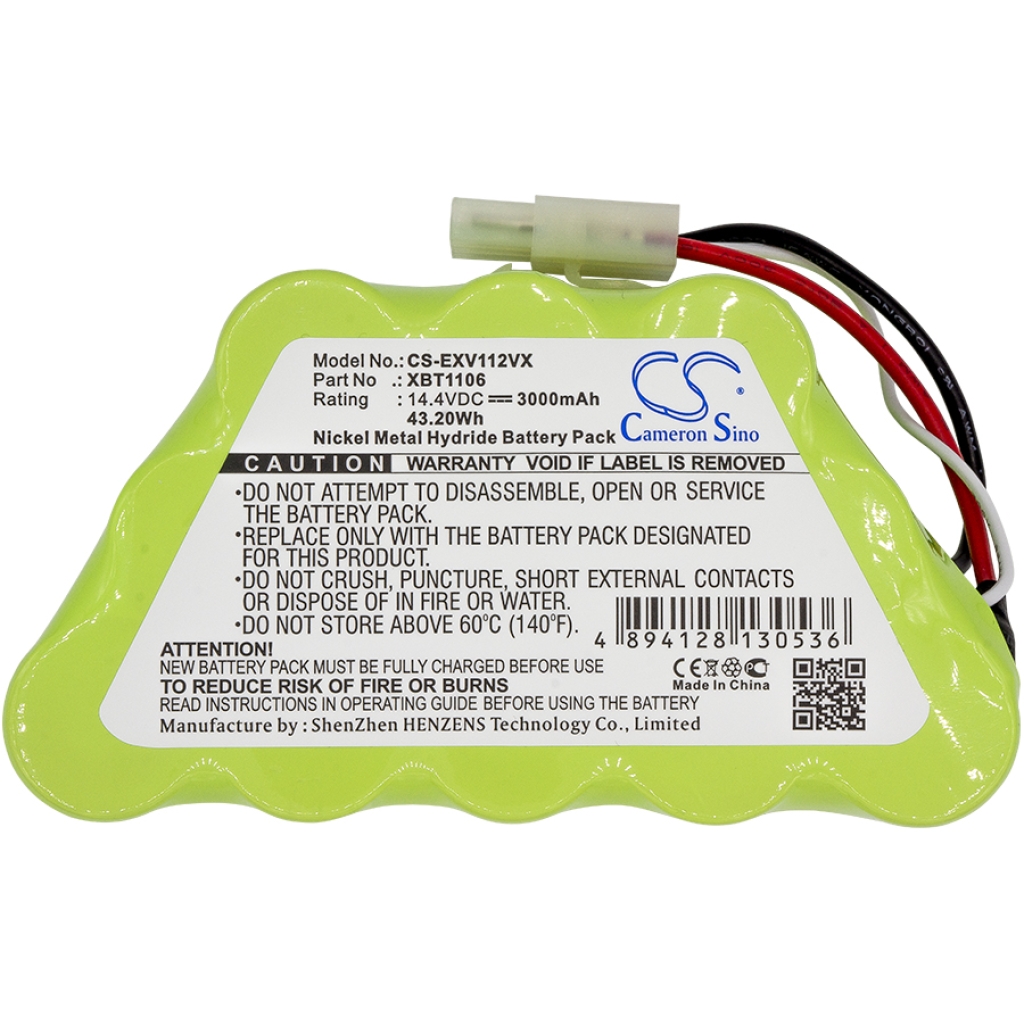 Yhteensopiva akun vaihto Shark XBT1106