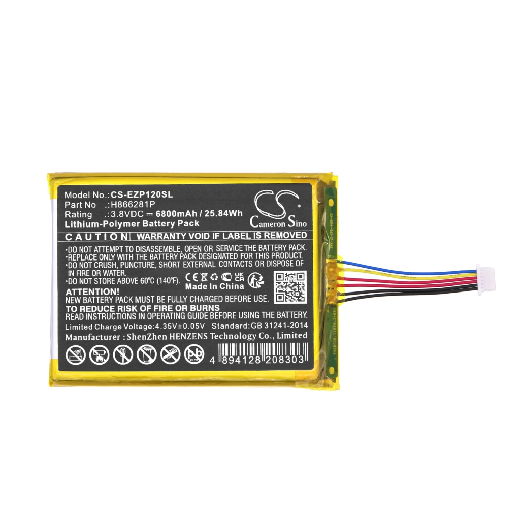 Kotiturvakameran akku Ezviz CS-EZP120SL