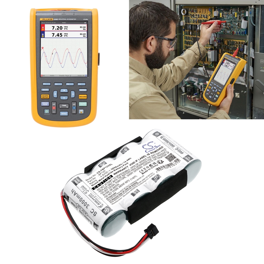 Työkalujen akku Fluke CS-FBP123SL