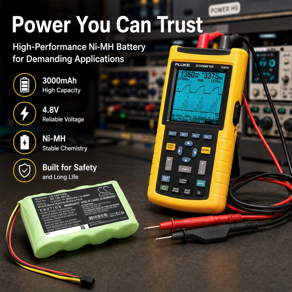 Battery for Fluke ScopeMeter 124