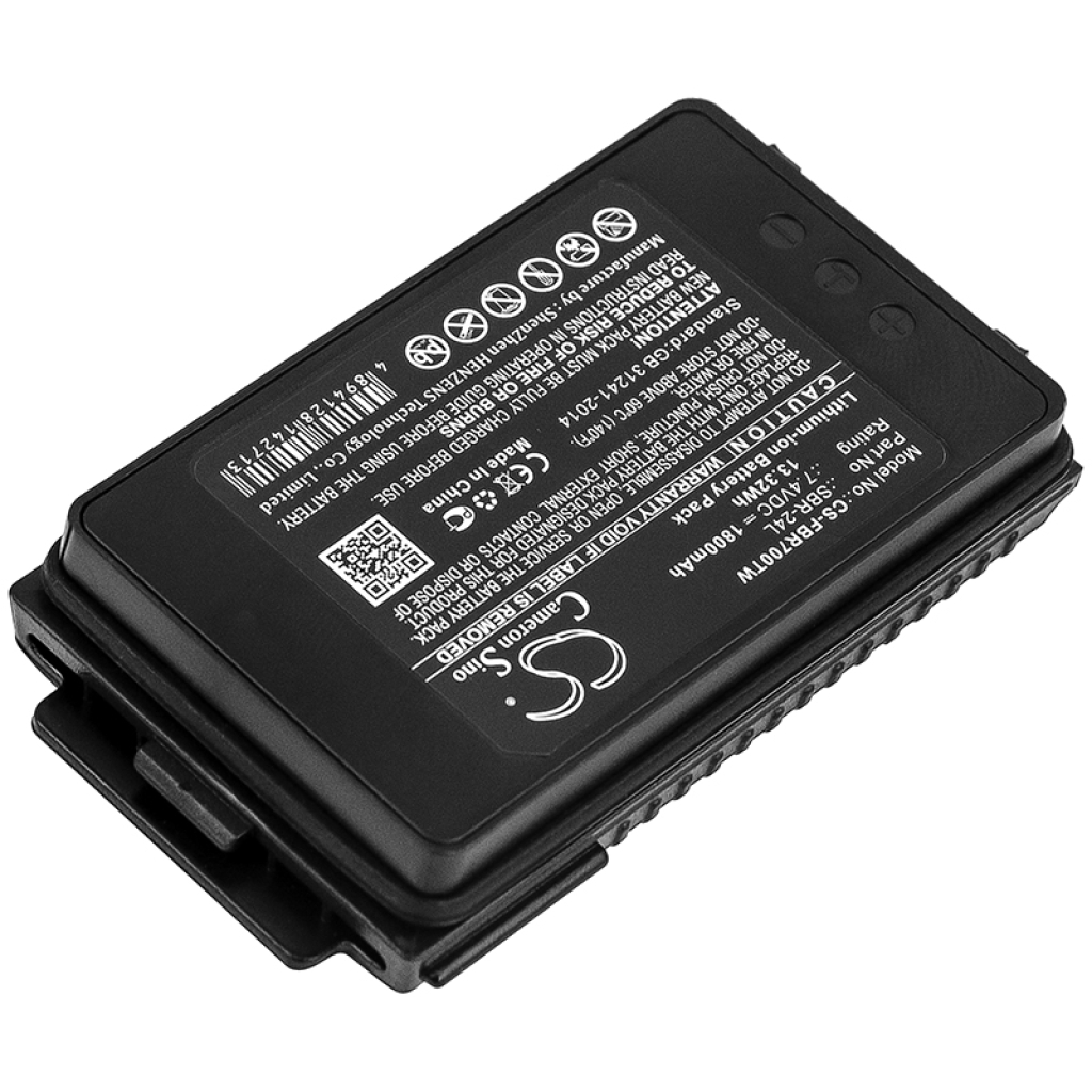 Kaksisuuntaisen radion akku YAESU CS-FBR700TW