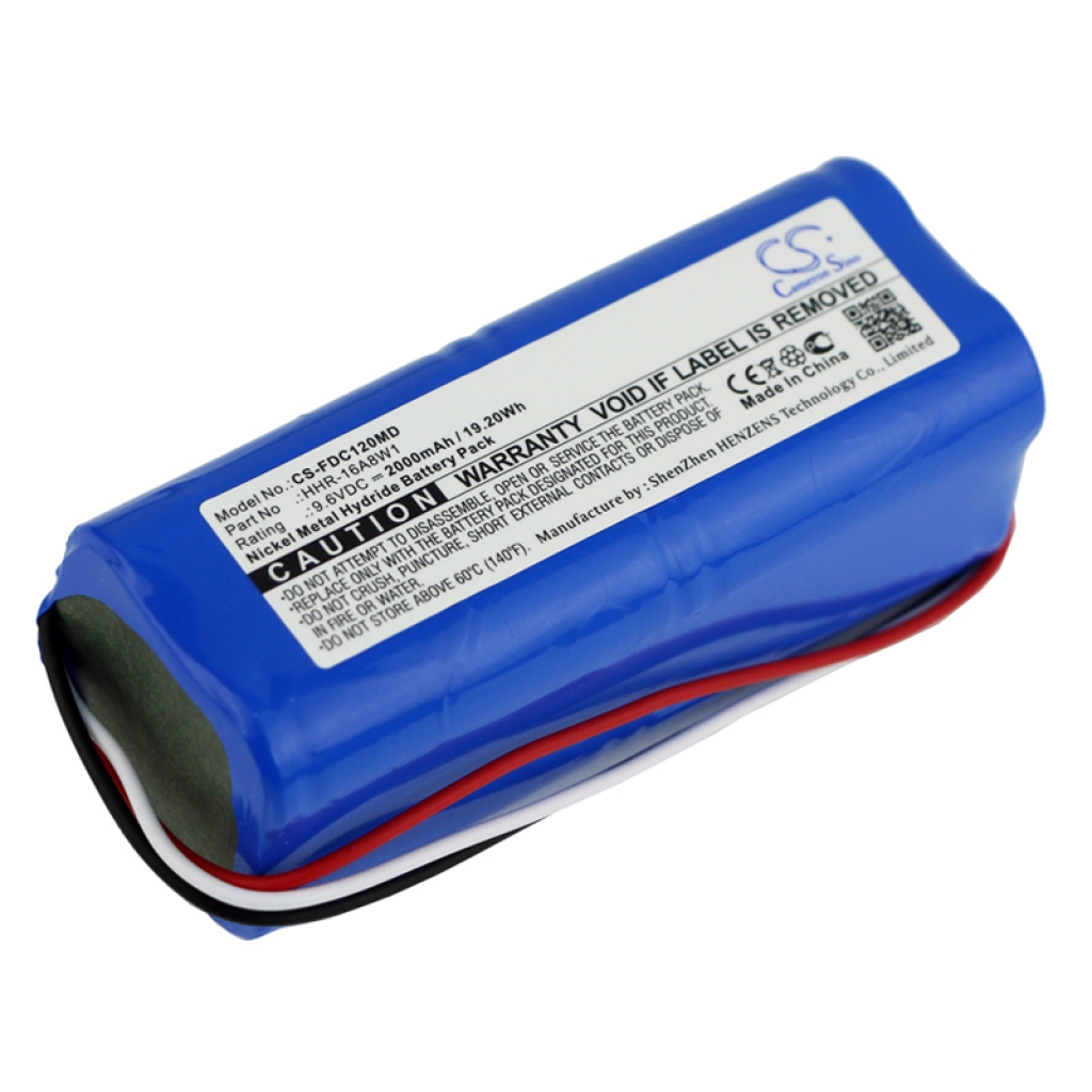 Yhteensopiva akun vaihto Fukuda HHR-16A8W1