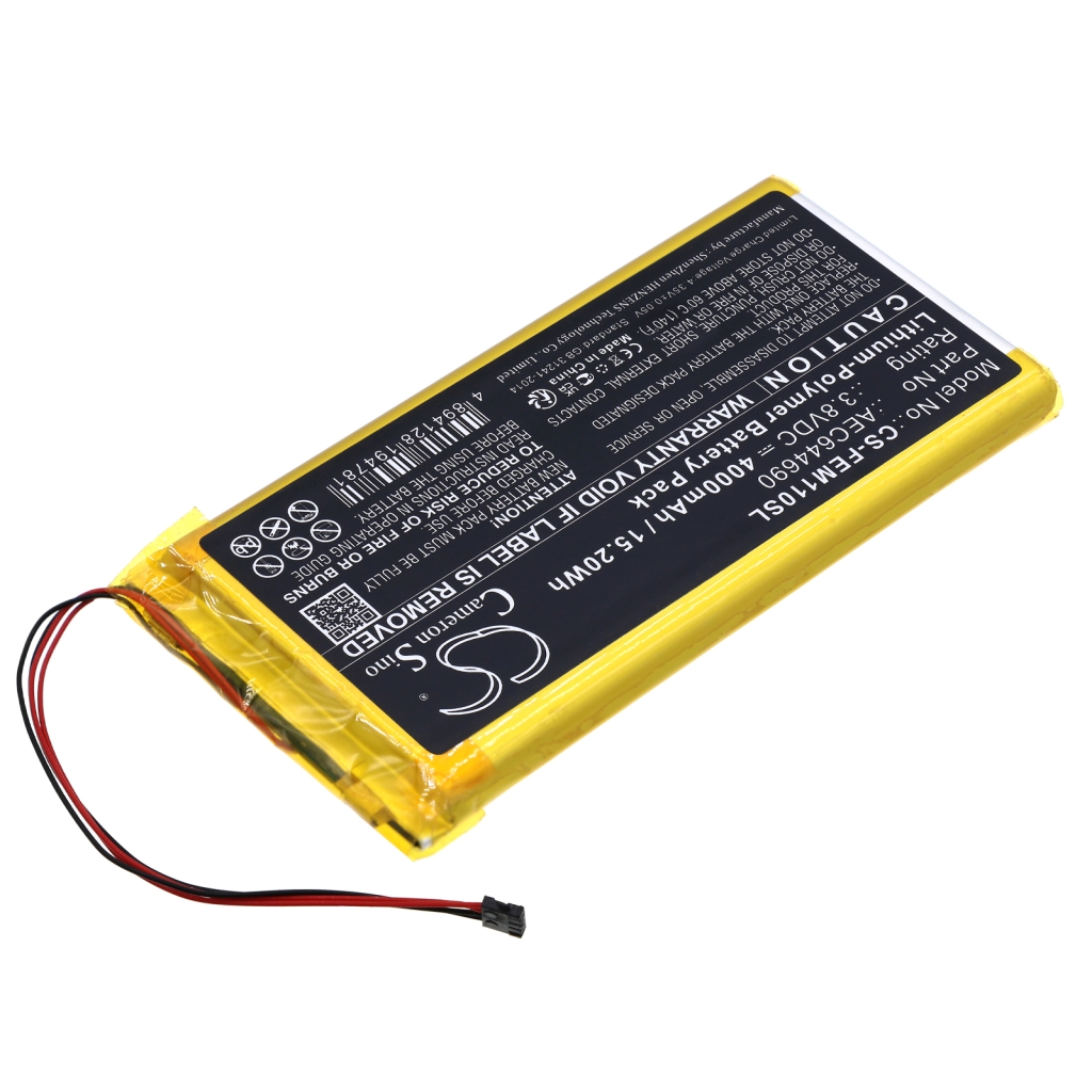 Yhteensopiva akun vaihto Fiio AEC644690