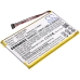Yhteensopiva akun vaihto Fiio AEC404677