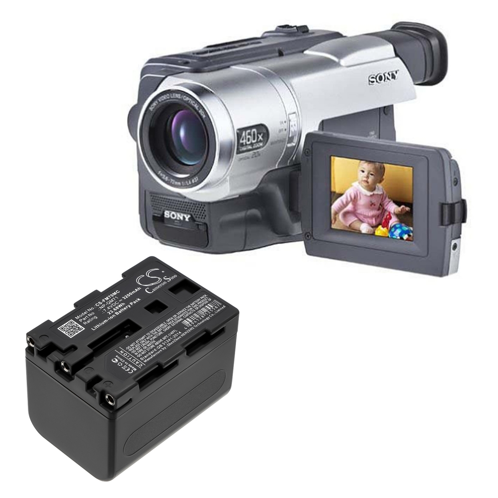 Kameran akku Sony CS-FM70MC