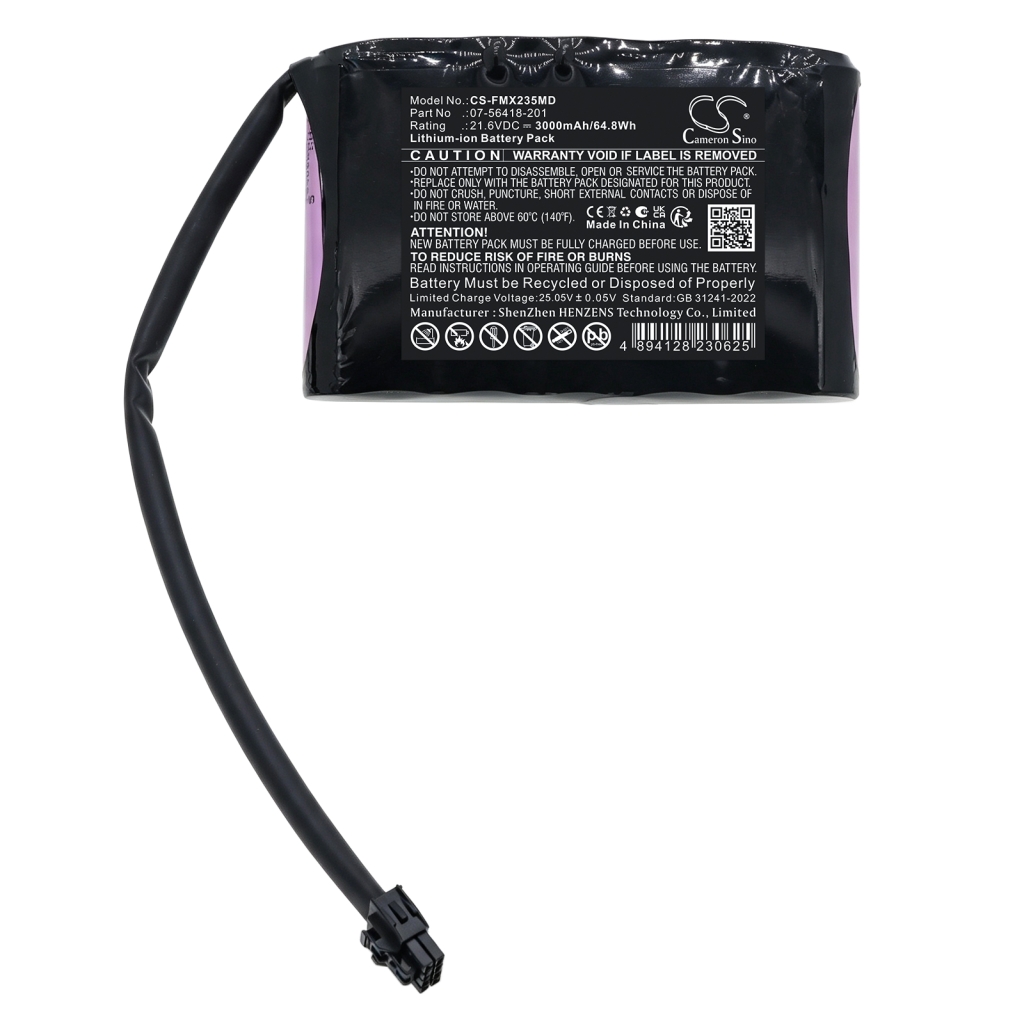 Akku yhteensopiva Fujifilm CS-FMX235MD
