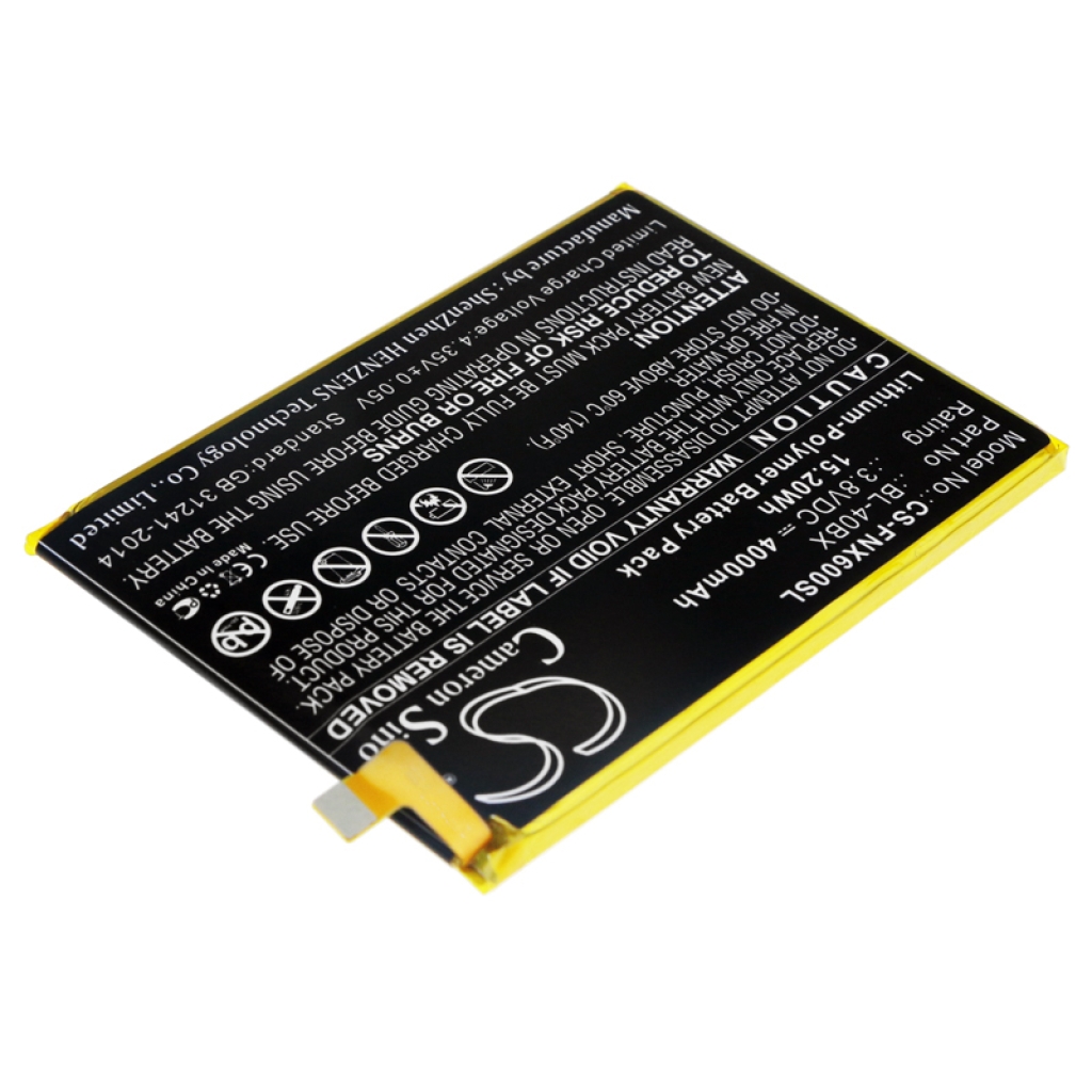 Yhteensopiva akun vaihto Infinix BL-40BX
