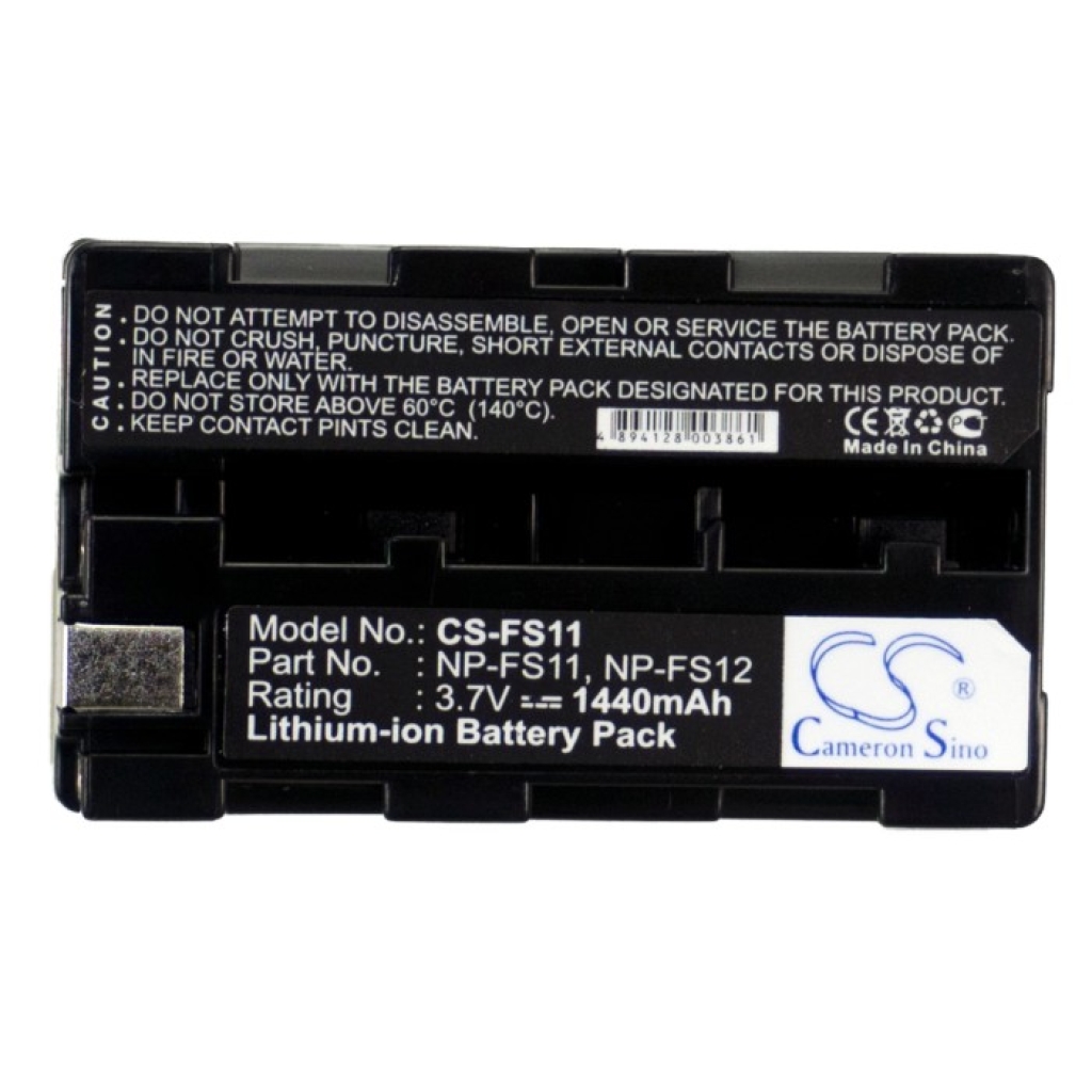Akut Kameran akku CS-FS11