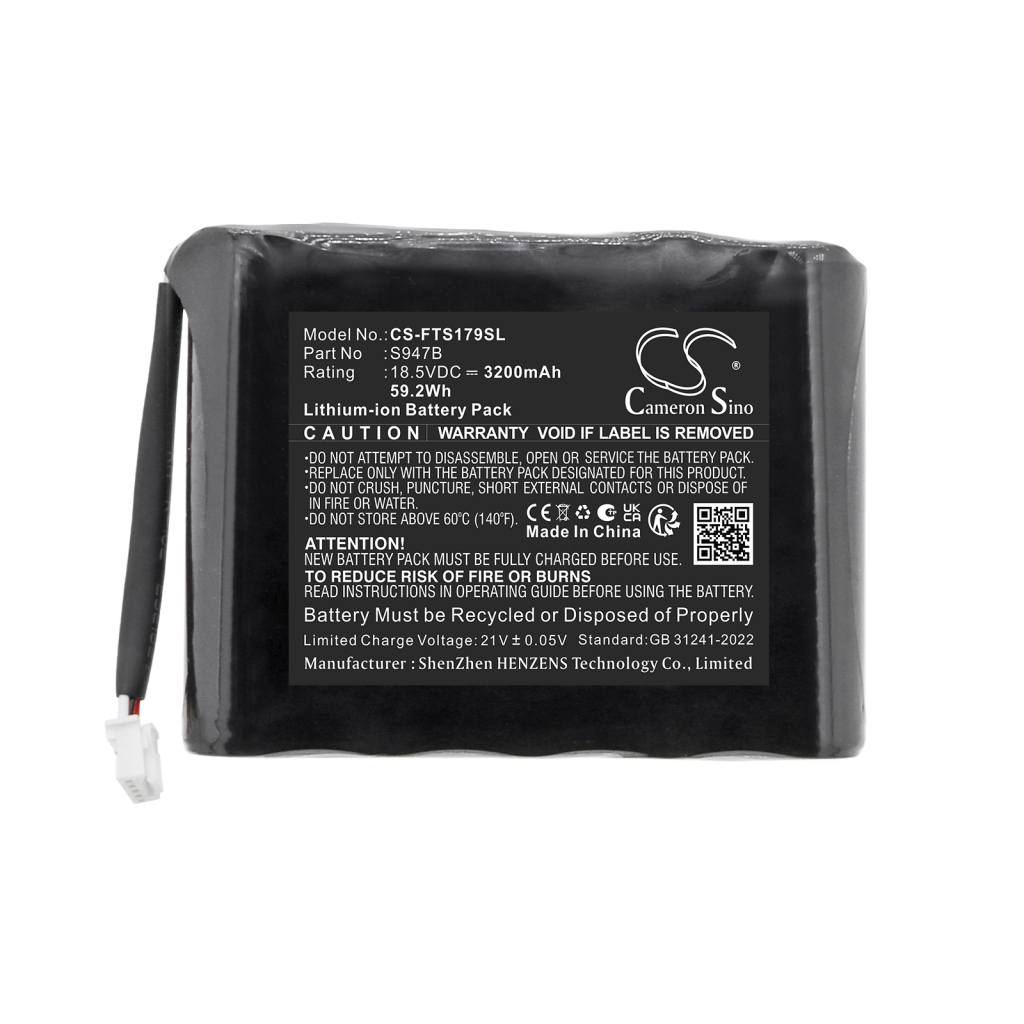 Battery compatible with Fitel CS-FTS179SL