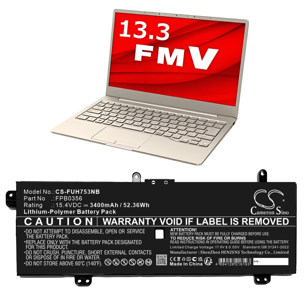 Akut Tabletin akku CS-FUH753NB