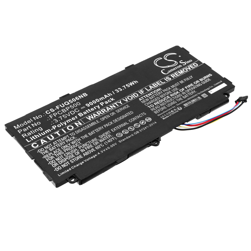 Yhteensopiva akun vaihto FUJITSU FPB0327,FPCBP500