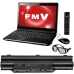 Yhteensopiva akun vaihto FUJITSU FMVNBP146,FMVNBP190