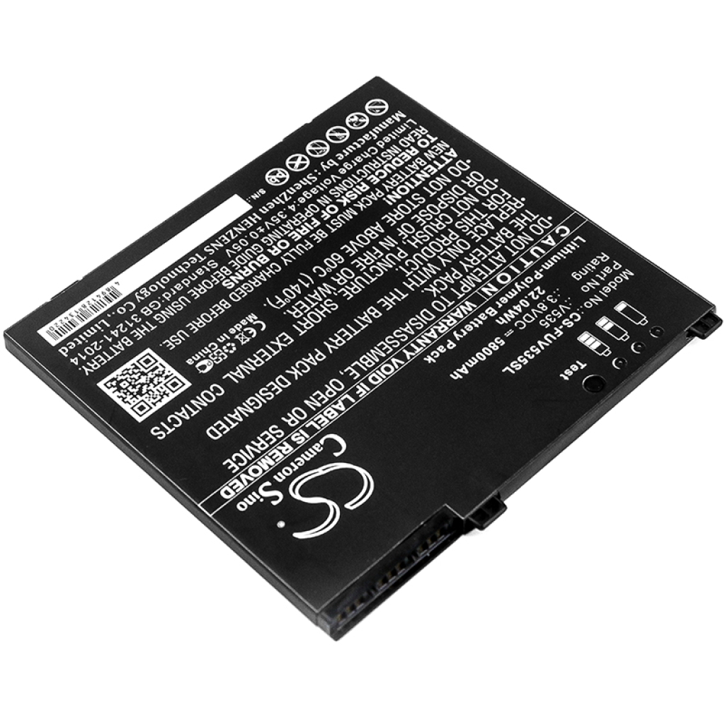 Akku yhteensopiva Fujitsu Zebra CS-FUV535SL