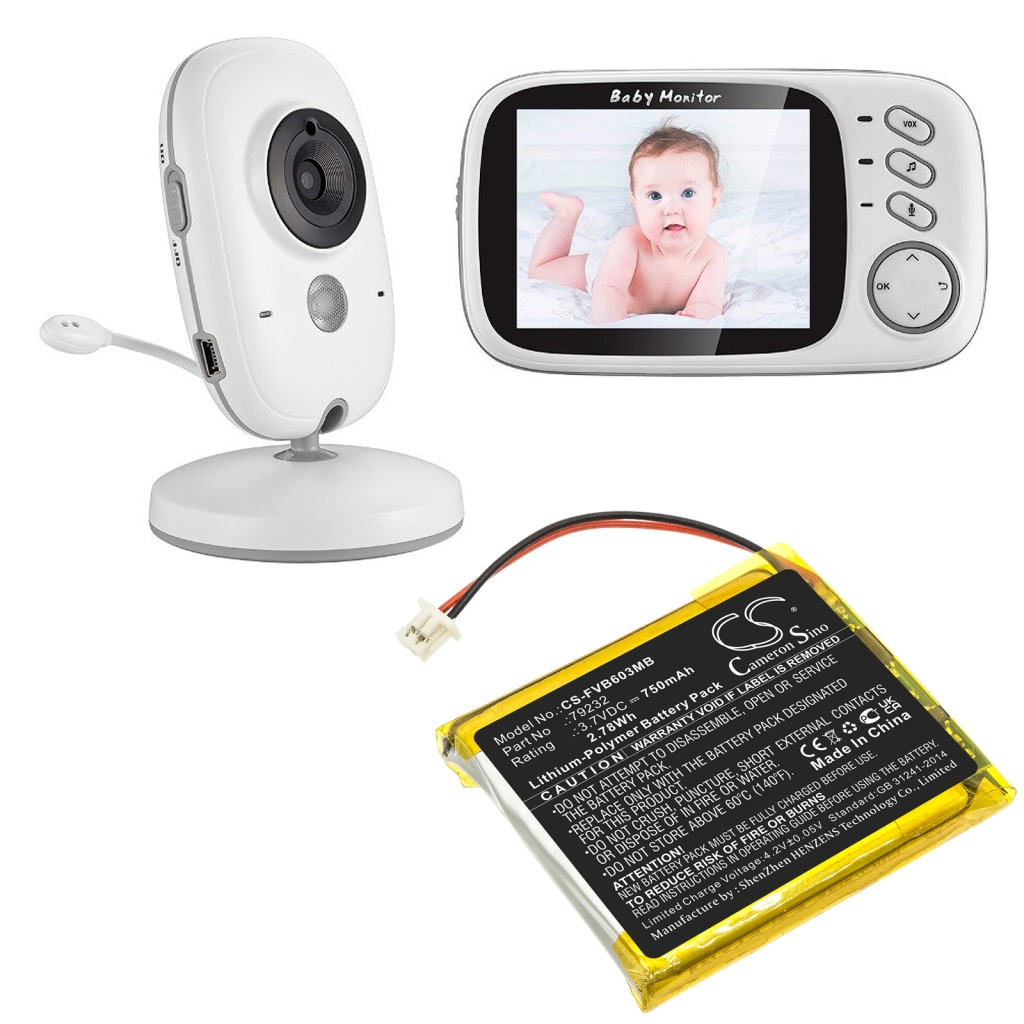 Akut BabyPhone-akku CS-FVB603MB