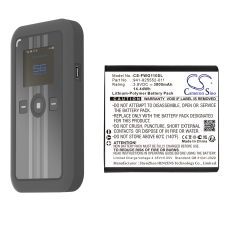 Yhteensopiva akun vaihto Franklin Wireless 941-925552-011