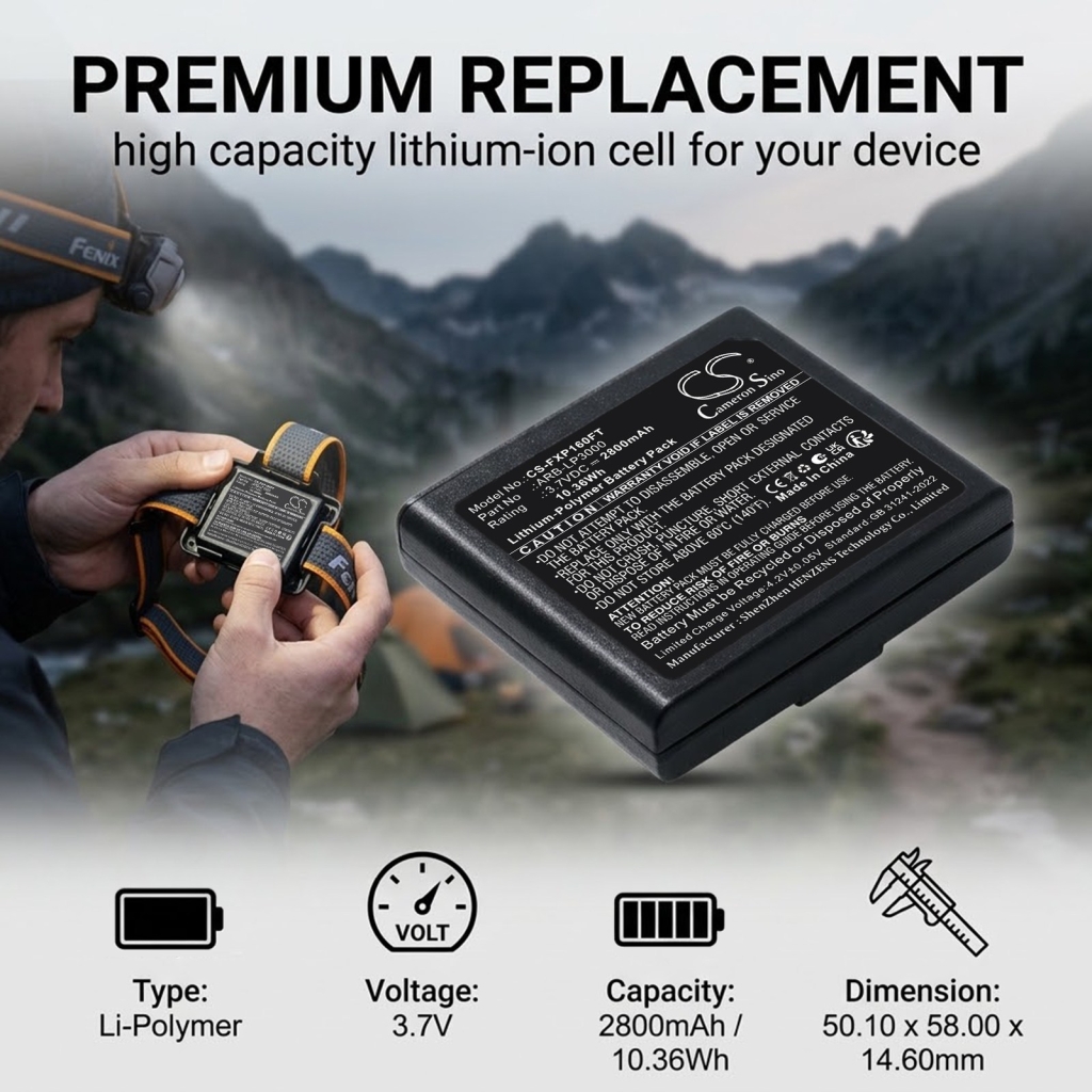 Battery compatible with Lighting System Battery