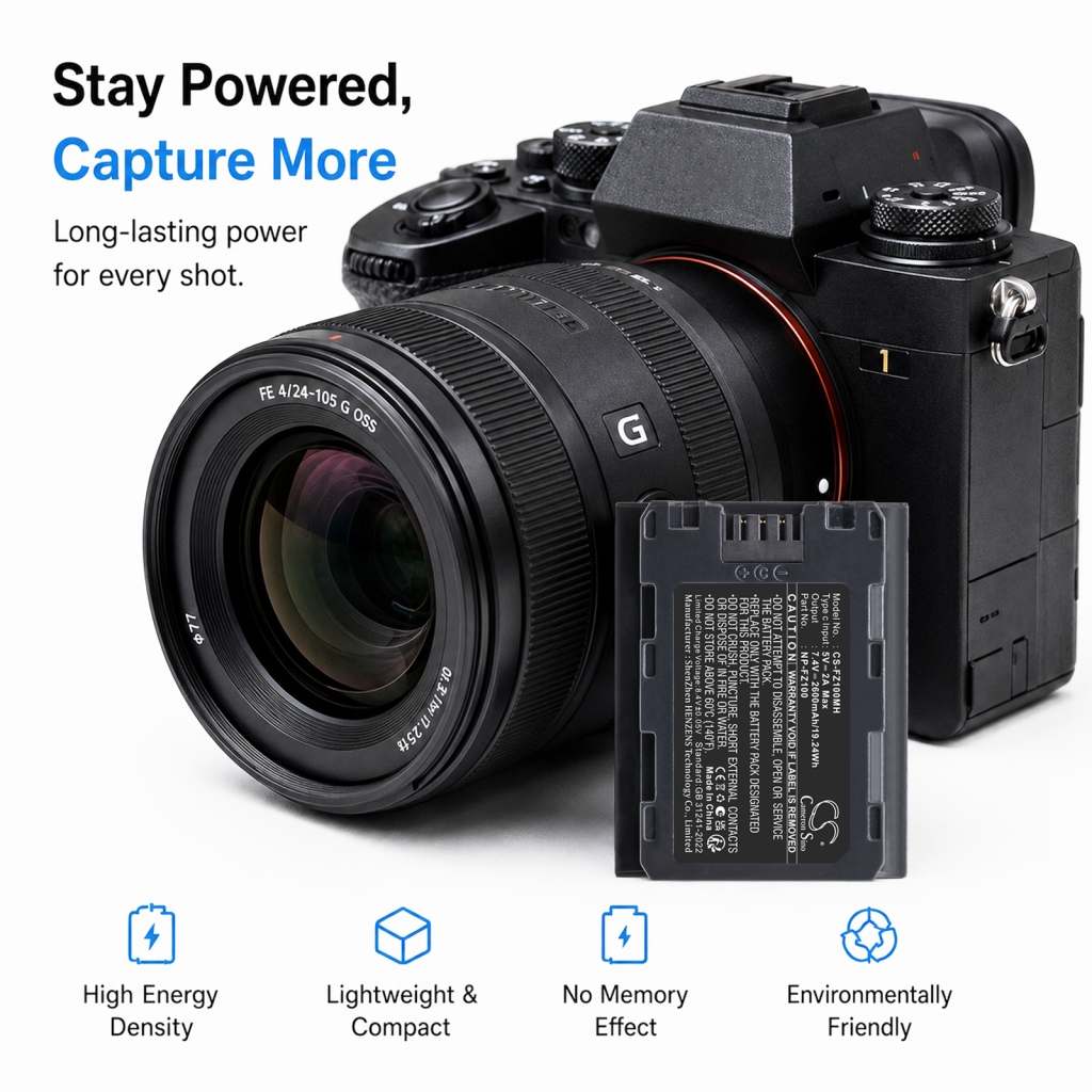 Battery for SONY E-mount APS-C