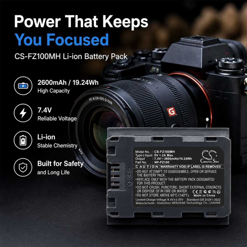 Battery for SONY E-mount APS-C
