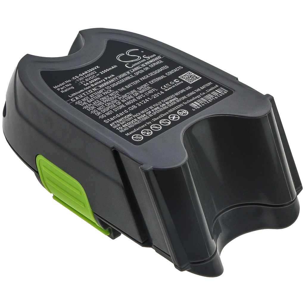 Yhteensopiva akun vaihto Gtech 1301A0002