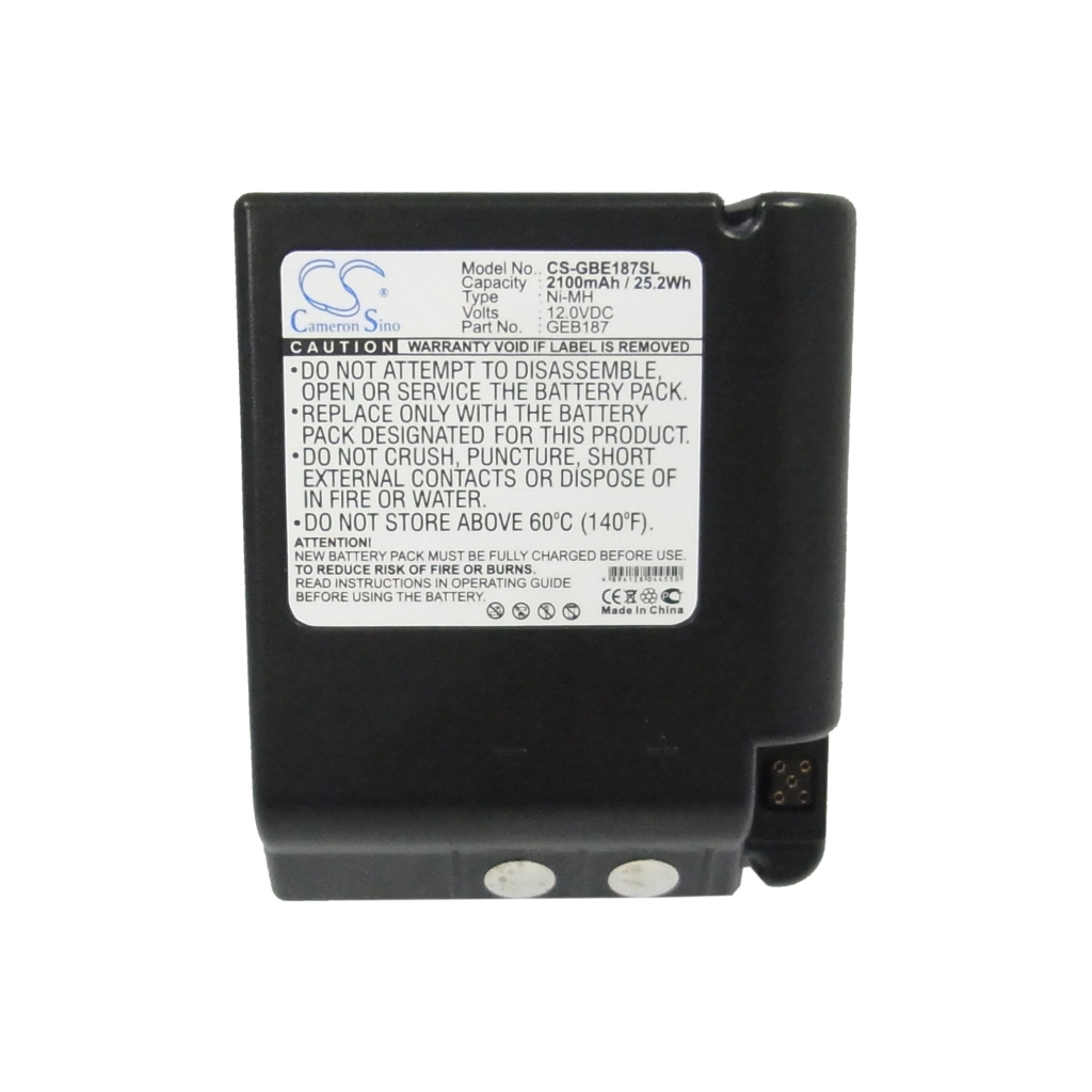Yhteensopiva akun vaihto LEICA GEB187,GEB87