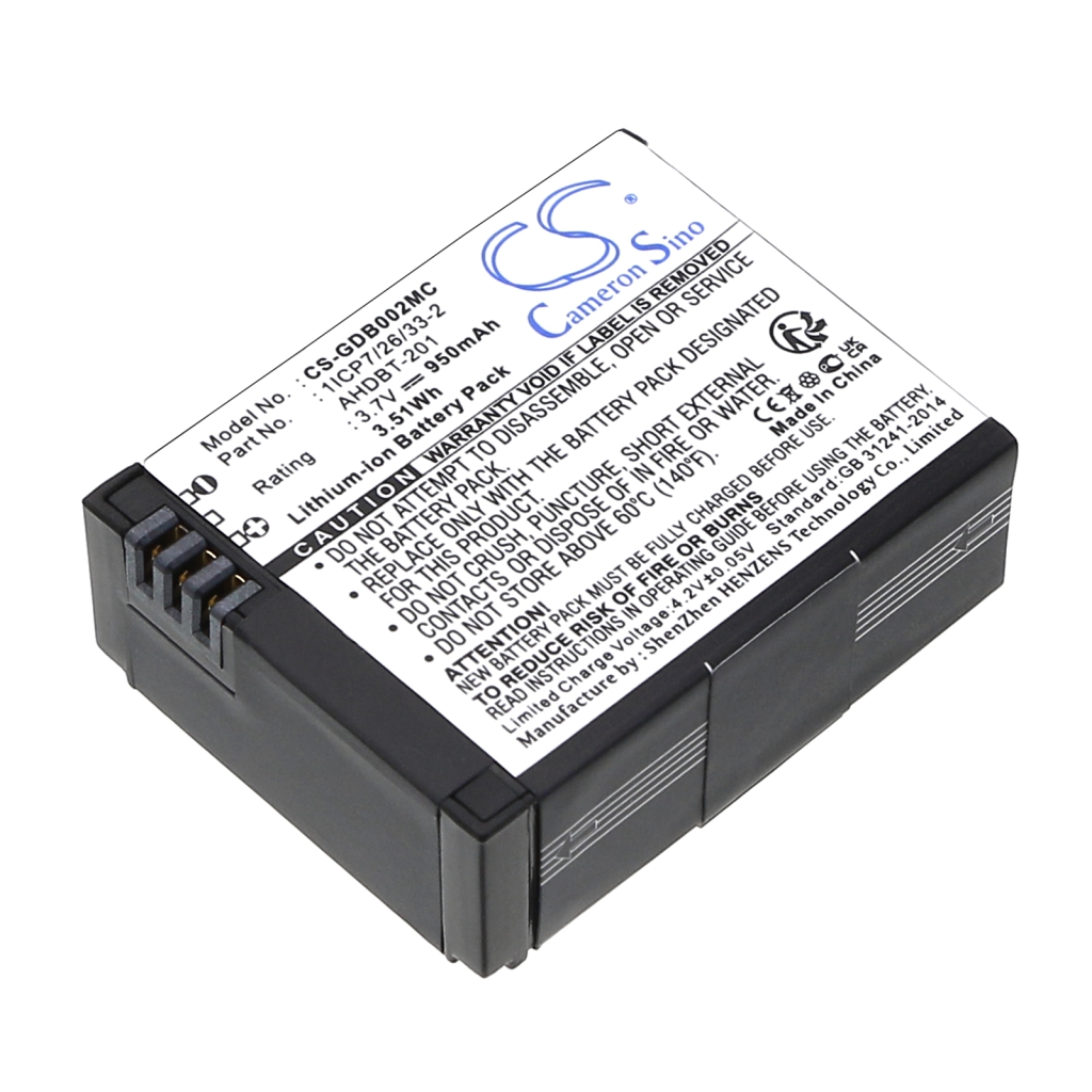 Akut Kameran akku CS-GDB002MC