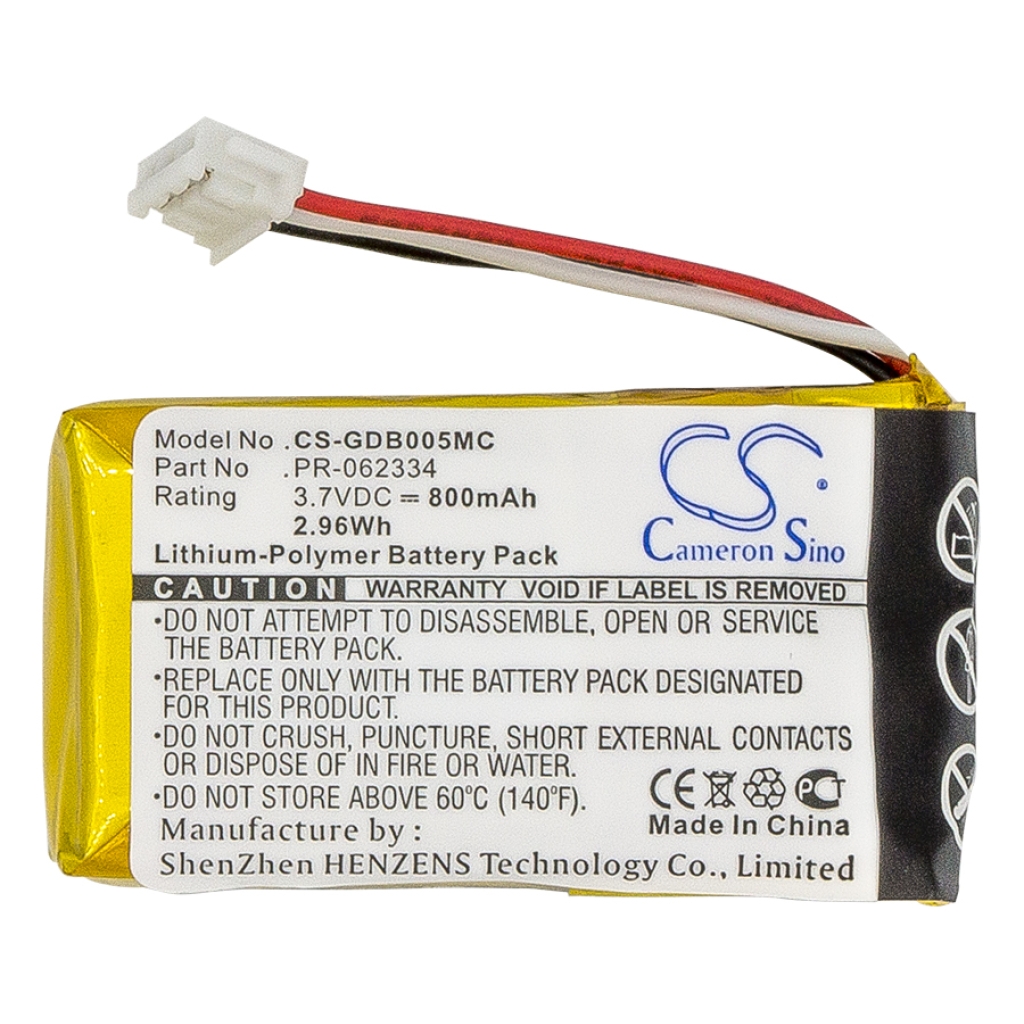 Yhteensopiva akun vaihto GoPro PR-062334