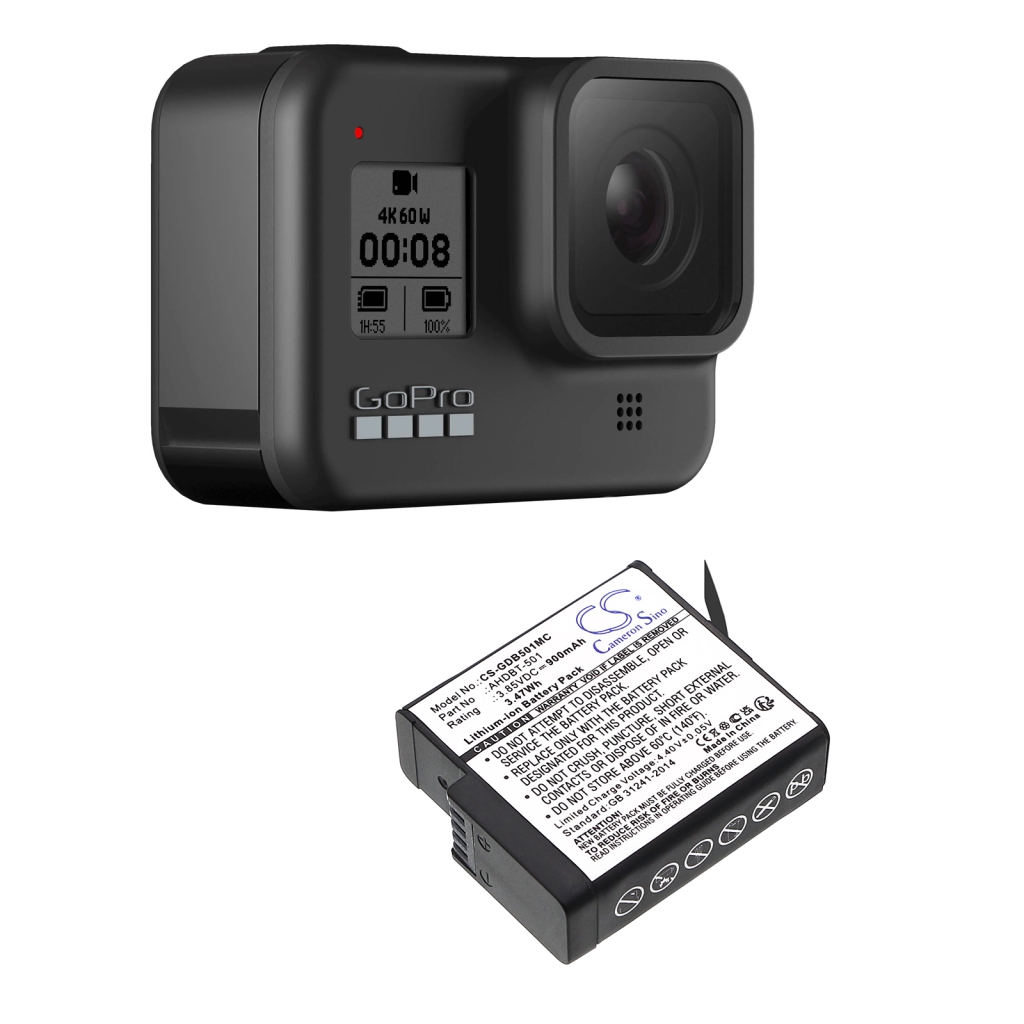 Kameran akku GoPro CS-GDB501MC