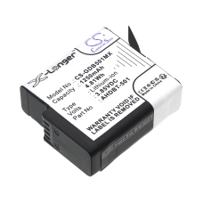 Yhteensopiva akun vaihto GoPro 601-10197-00,601-27537-000,AABAT-001,AABAT-001-AS,AHDBT-501...