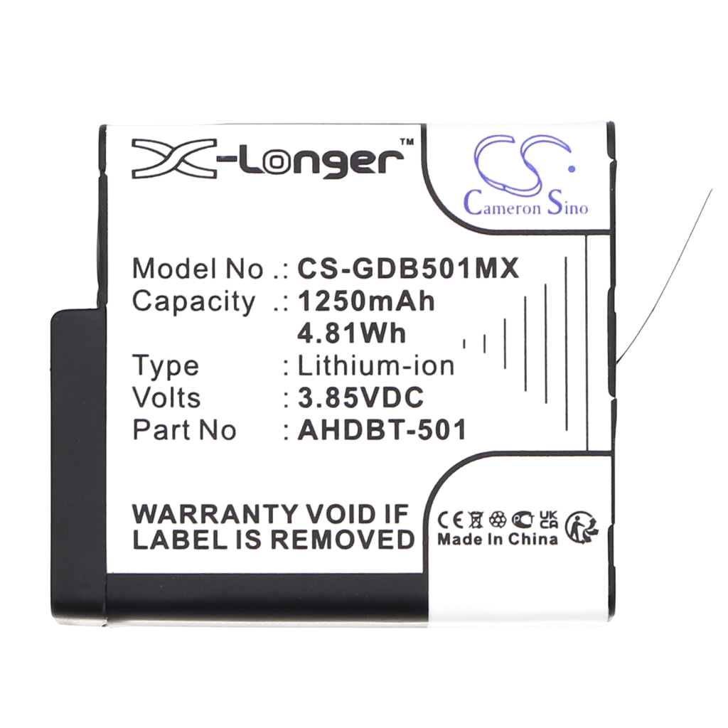 Akut Kameran akku CS-GDB501MX
