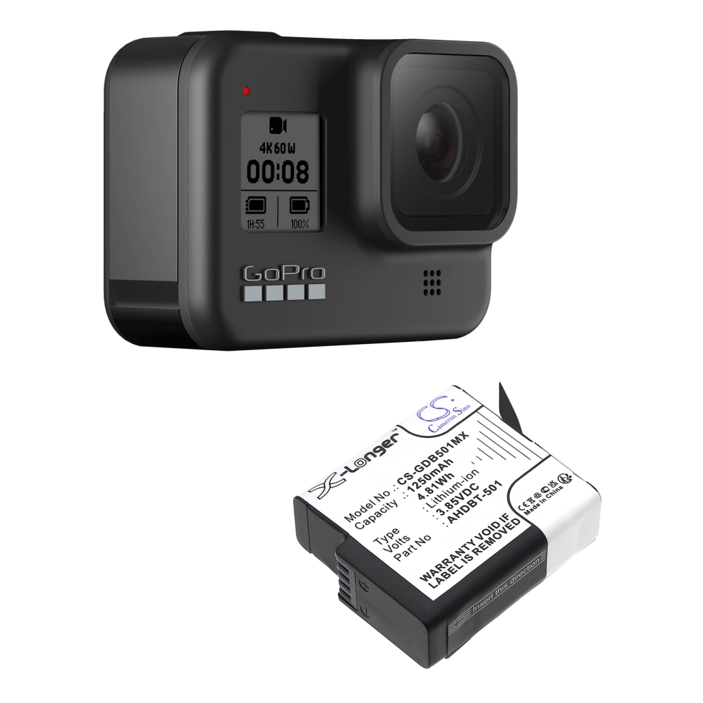 Akut Kameran akku CS-GDB501MX