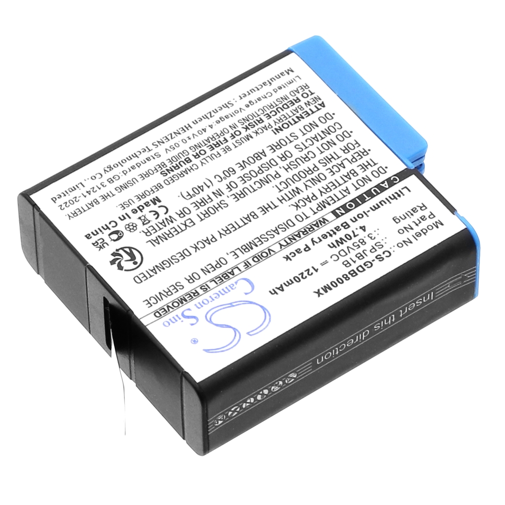 Akut Kameran akku CS-GDB800MX