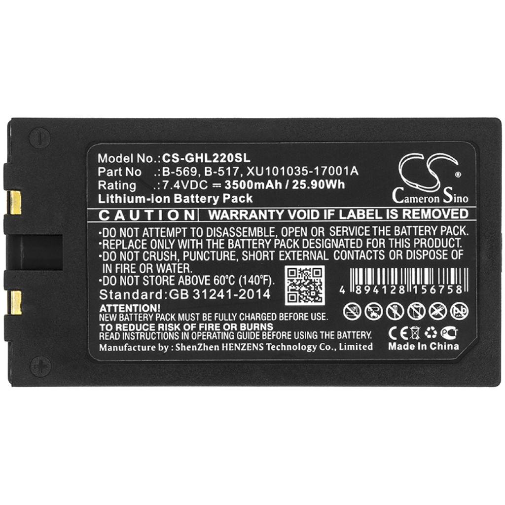 Työkalujen akku Graphtec GL840 (CS-GHL220SL)