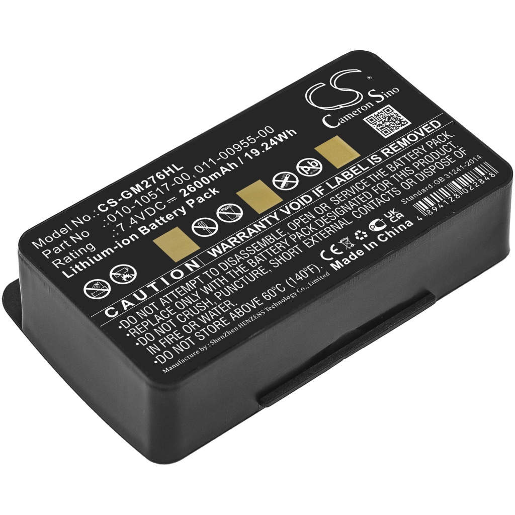 GPS, Navigaattorin akku Garmin GPSMAP 276c